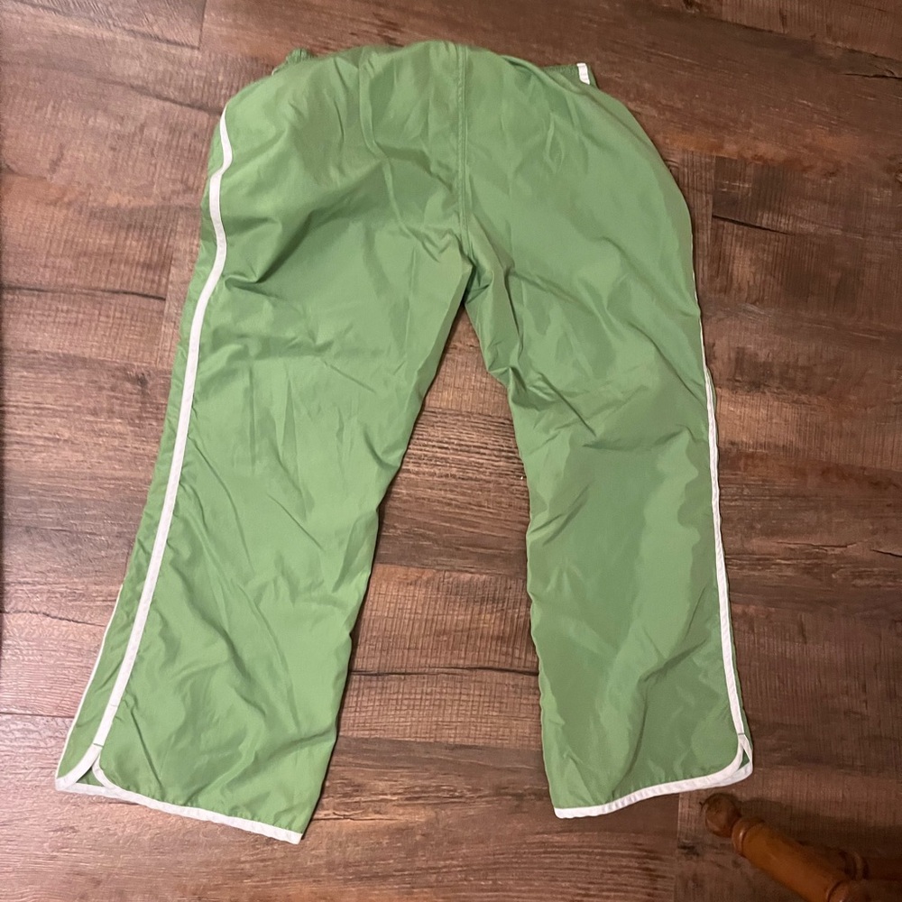 Puma Women's Green Capris with White Trim